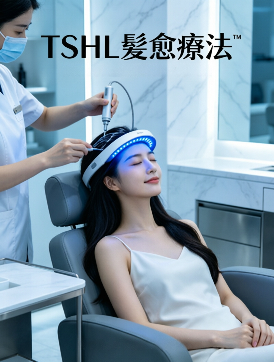 Severe hair loss: how to improve? Gongfangtang TSHL Hair Revitalising Therapy™, awaken hair follicle growth.